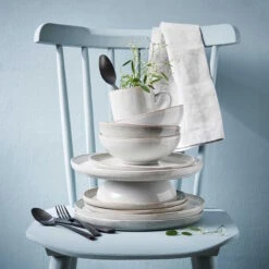 4x Schale Ø17cm HENLEY In Grau -Butlers butlers 4x schale o17cm henley in grau 10