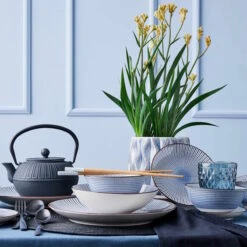 Geschirr-Set 12-tlg. DIM SUM In Blau-Weiß -Butlers butlers geschirr set 12 tlg dim sum in blau weiss 11