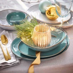 Butlers -Butlers butlers geschirr set 16 tlg finca in blau 1