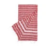 Hamamtuch L 170 X B 90cm SURFSIDE In Rot -Butlers butlers hamamtuch l 170 x b 90cm surfside in rot