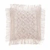 Kissen ZickZack L 45 X B 45cm MACRAMÉ In Creme -Butlers butlers kissen zickzack l 45 x b 45cm macrame in creme