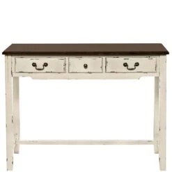 Konsolentisch Mit 3 Schubladen CABOTT COVE In Creme-Braun -Butlers butlers konsolentisch mit 3 schubladen cabott cove in creme braun 2