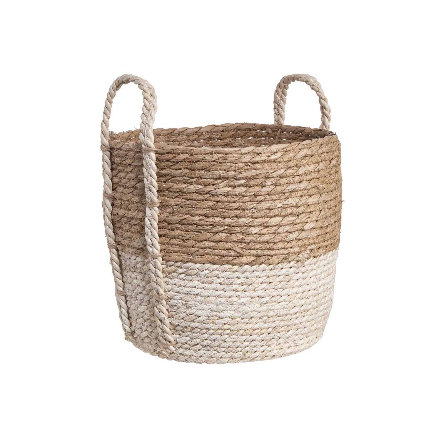 Korb Ø28cm BASIC BRAID In Natur 3 Korb Ø28cm BASIC BRAID In Natur