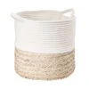 Korb Rund Ø35cm COTTON BRAID In Natur-Weiß -Butlers butlers korb rund o35cm cotton braid in natur weiss