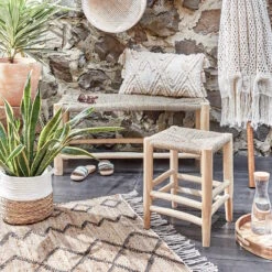 Korb Rund Ø35cm COTTON BRAID In Natur-Weiß -Butlers butlers korb rund o35cm cotton braid in natur weiss 4