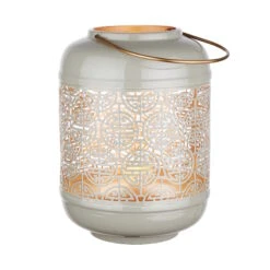 Laterne Höhe 26cm ZEN In Grau 7 Laterne Höhe 26cm ZEN In Grau -Butlers butlers laterne hohe 26cm zen in grau 1