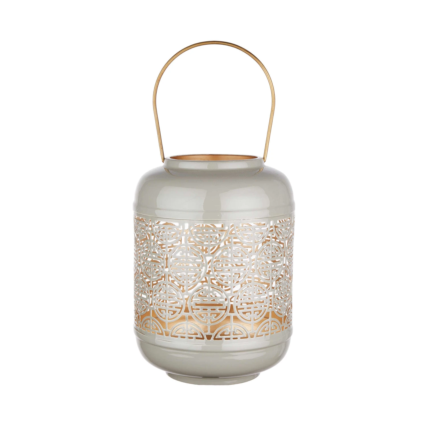 Laterne Höhe 26cm ZEN In Grau 6 Laterne Höhe 26cm ZEN In Grau – Bild 4