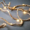 LED Outdoor-Lichterkette Naturseil 100 Lichter Mit Stecker FARMHOUSE In Natur -Butlers butlers led outdoor lichterkette naturseil 100 lichter mit stecker farmhouse in natur