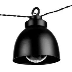 Metall-Lampenkette Mit Stecker WAREHOUSE In Schwarz -Butlers butlers metall lampenkette mit stecker warehouse in schwarz 3