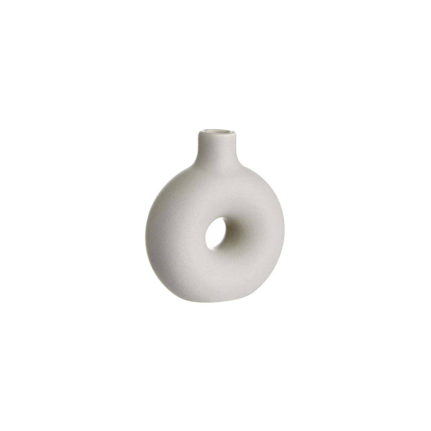 Mini Vase Höhe 8cm LOOPY In Hellgrau 5 Mini Vase Höhe 8cm LOOPY In Hellgrau – Bild 3
