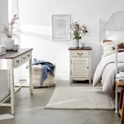 Nachttisch CABOTT COVE In Creme-Braun -Butlers butlers nachttisch cabott cove in creme braun 14