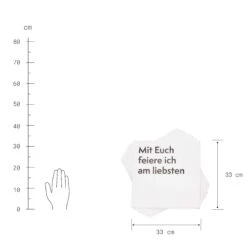Papierserviette Mit Euch Feiere Ich Am Liebsten 20 Stück APRÈS In Weiß-Schwarz -Butlers butlers papierserviette mit euch feiere ich am liebsten 20 stuck apres in weiss schwarz 1