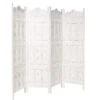 Paravent, Geschnitzt B 180 X H 176cm ESTELLA In Weiß -Butlers butlers paravent geschnitzt b 180 x h 176cm estella in weiss