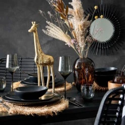 Platzset Mit Fransen Ø41cm RAFFIA In Natur -Butlers butlers platzset mit fransen o41cm raffia in natur 1