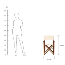 Regiestuhl HOLLYWOOD In Creme 16 Regiestuhl HOLLYWOOD In Creme -Butlers butlers regiestuhl hollywood in creme 3