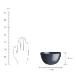 Schale 600ml NATIVE In Dunkelblau 12 Schale 600ml NATIVE In Dunkelblau -Butlers butlers schale 600ml native in dunkelblau 3