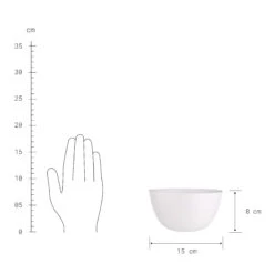 Schale 600ml NATIVE In Weiß 16 Schale 600ml NATIVE In Weiß -Butlers butlers schale 600ml native in weiss 3
