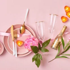 Sektglas Mit Goldrand Und Rillen 250ml GOLDEN TWENTIES In Transparent -Butlers butlers sektglas mit goldrand und rillen 250ml golden twenties in transparent 3