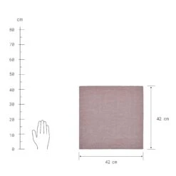 Serviette L 42 X B 42cm RIGA In Pastelllila -Butlers butlers serviette l 42 x b 42cm riga in pastelllila 2