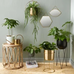 Spiegel Augenform L 27 X B 17cm CARAT In Gold -Butlers butlers spiegel augenform l 27 x b 17cm carat in gold 4