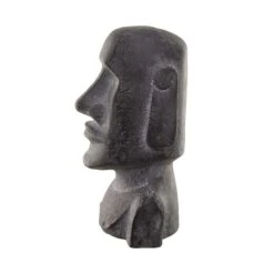 Statue Höhe 46cm MOAI In Grau -Butlers butlers statue hohe 46cm moai in grau 3