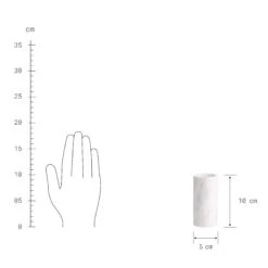 Teelichthalter-Set 3-tlg. MARBLE In Weiß -Butlers butlers teelichthalter set 3 tlg marble in weiss 3