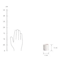 Teelichthalter-Set 3-tlg. MARBLE In Weiß -Butlers butlers teelichthalter set 3 tlg marble in weiss 5