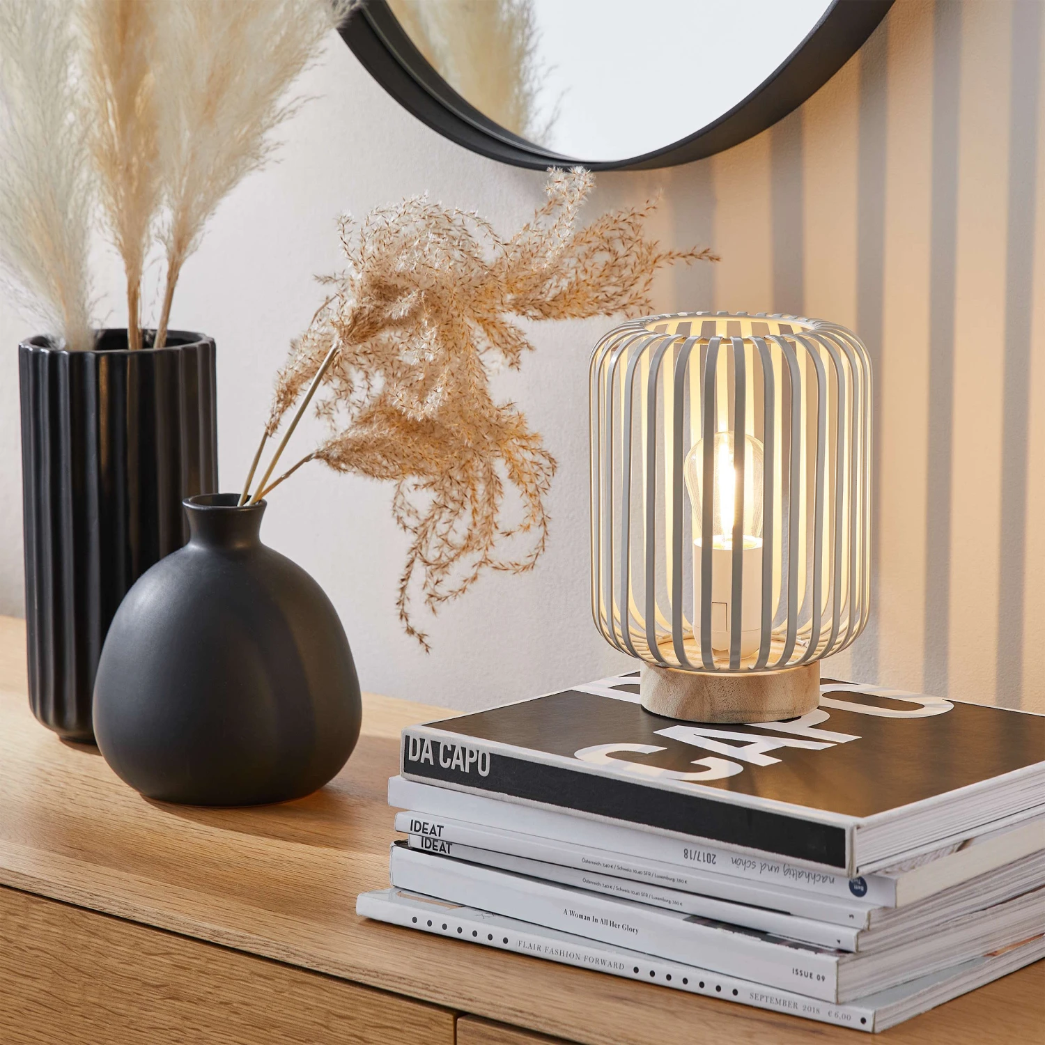 Vase Höhe 16cm MIO In Schwarz 7 Vase Höhe 16cm MIO In Schwarz – Bild 5