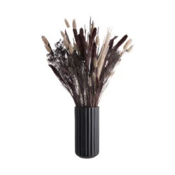 Vase Höhe 23cm LIV In Schwarz -Butlers butlers vase hohe 23cm liv in schwarz 2