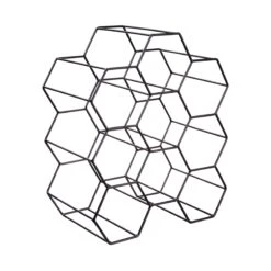 Weinregal Für 9 Flaschen L 36 X H 30cm CUBICLE In Schwarz -Butlers butlers weinregal fur 9 flaschen l 36 x h 30cm cubicle in schwarz 5